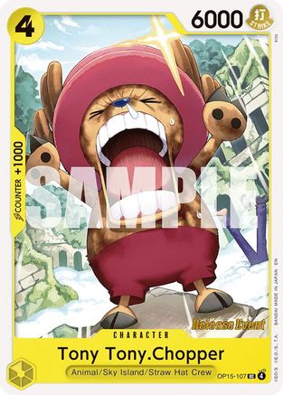 Tony Tony.Chopper (OP15-107) (OP15-107) - [Adventure on Kami's Island Release Event Cards]