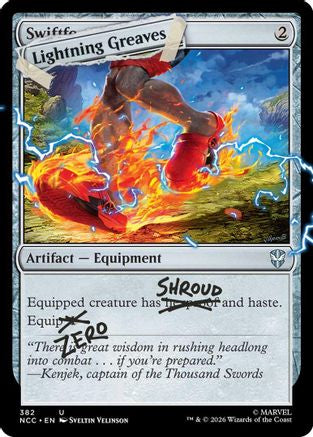 Lightning Greaves (382)  [Secret Lair Drop Series]