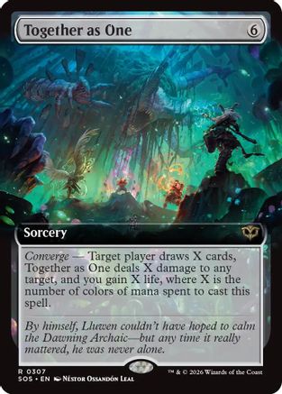 Together as One (Extended Art)  [Secrets of Strixhaven]