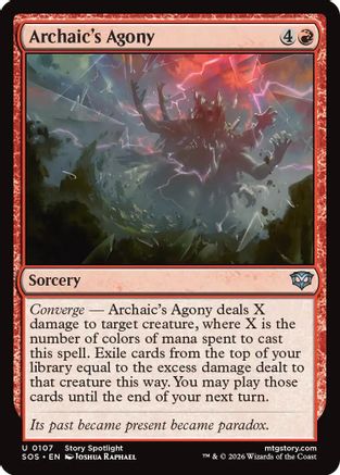 Archaic's Agony  [Secrets of Strixhaven]