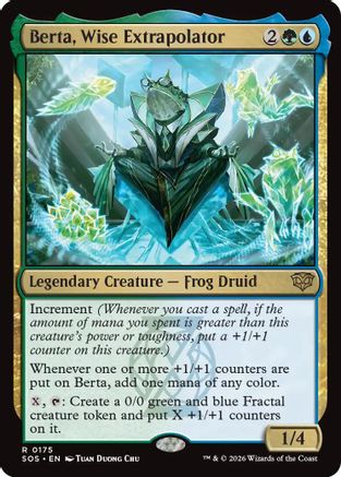 Berta, Wise Extrapolator  [Secrets of Strixhaven]