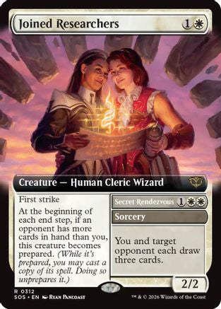 Joined Researchers (Extended Art)  [Secrets of Strixhaven]