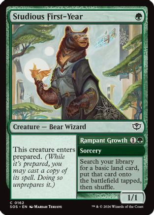 Studious First-Year  [Secrets of Strixhaven]