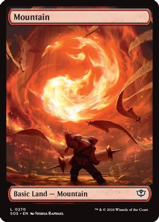 Mountain (0270)  [Secrets of Strixhaven] Foil