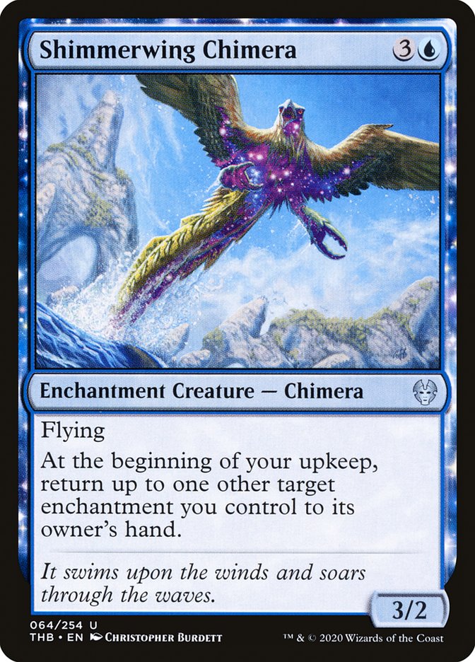 Shimmerwing Chimera [Theros Beyond Death] Foil
