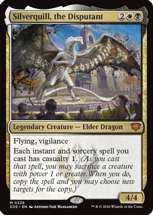 Silverquill, the Disputant  [Secrets of Strixhaven] Foil