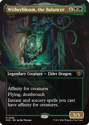 Witherbloom, the Balancer (Borderless)  [Secrets of Strixhaven]