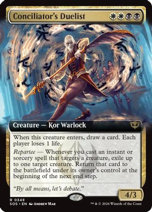 Conciliator's Duelist (Extended Art)  [Secrets of Strixhaven]