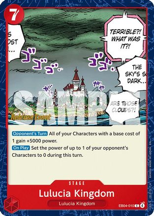 Lulucia Kingdom (EB04-010) - [Adventure on Kami's Island Release Event Cards]