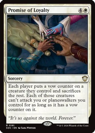 Promise of Loyalty  [Commander: Secrets of Strixhaven]
