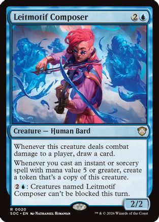 Leitmotif Composer  [Commander: Secrets of Strixhaven]