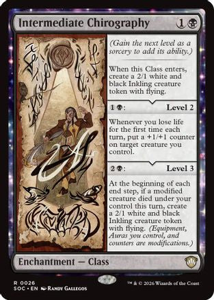 Intermediate Chirography  [Commander: Secrets of Strixhaven]