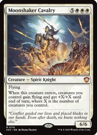 Moonshaker Cavalry  [Commander: Secrets of Strixhaven]