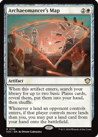 Archaeomancer's Map  [Commander: Secrets of Strixhaven]