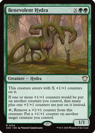 Benevolent Hydra  [Commander: Secrets of Strixhaven]