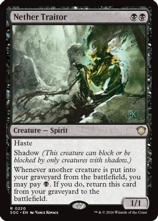 Nether Traitor  [Commander: Secrets of Strixhaven]
