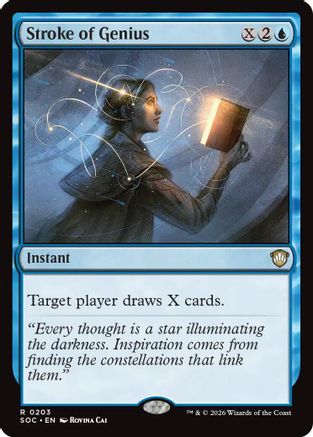 Stroke of Genius  [Commander: Secrets of Strixhaven]