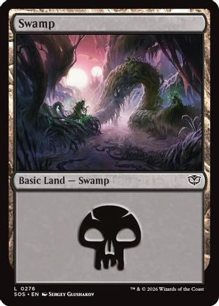 Swamp (0276)  [Secrets of Strixhaven] Foil