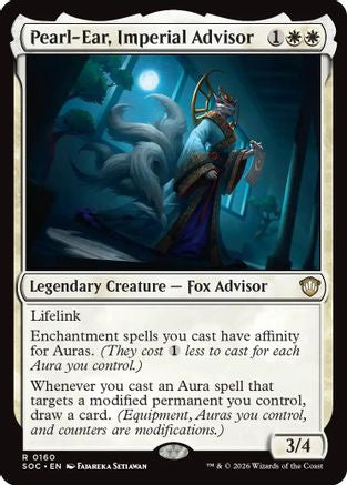 Pearl-Ear, Imperial Advisor  [Commander: Secrets of Strixhaven]