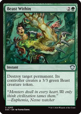 Beast Within  [Commander: Secrets of Strixhaven]