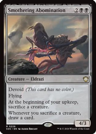 Smothering Abomination  [Commander: Secrets of Strixhaven]