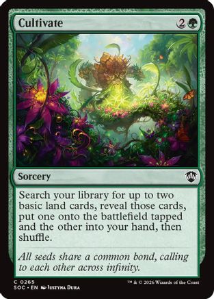 Cultivate  [Commander: Secrets of Strixhaven]