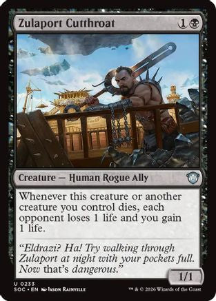 Zulaport Cutthroat  [Commander: Secrets of Strixhaven]