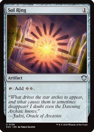 Sol Ring  [Commander: Secrets of Strixhaven]