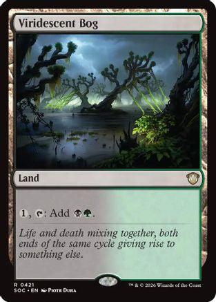 Viridescent Bog  [Commander: Secrets of Strixhaven]