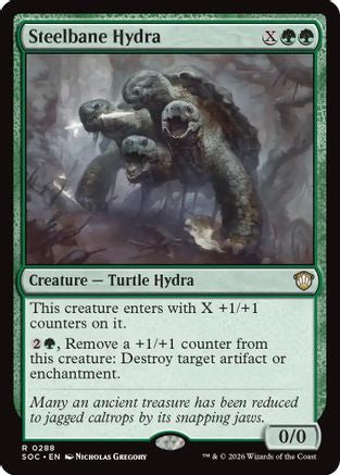 Steelbane Hydra  [Commander: Secrets of Strixhaven]