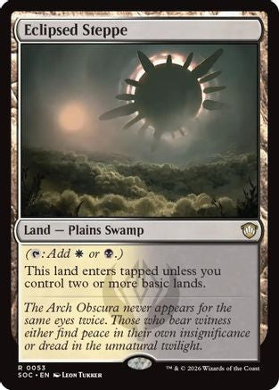 Eclipsed Steppe  [Commander: Secrets of Strixhaven]