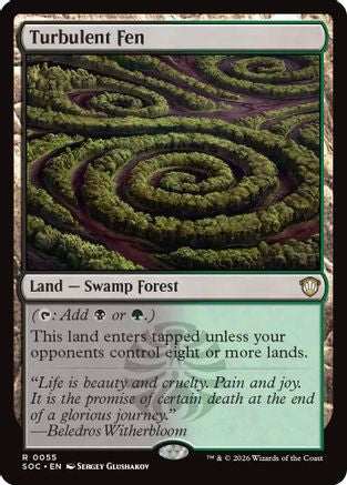 Turbulent Fen  [Commander: Secrets of Strixhaven]