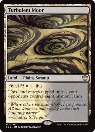 Turbulent Moor  [Commander: Secrets of Strixhaven]