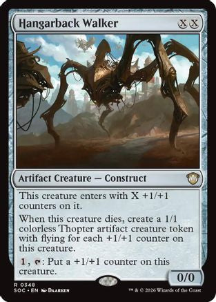 Hangarback Walker  [Commander: Secrets of Strixhaven]