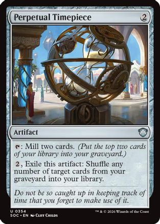 Perpetual Timepiece  [Commander: Secrets of Strixhaven]