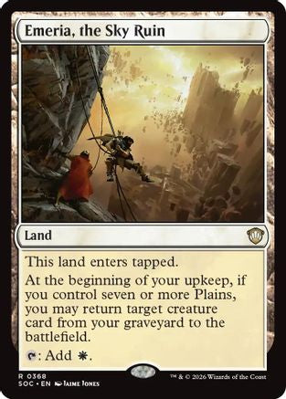 Emeria, the Sky Ruin  [Commander: Secrets of Strixhaven]