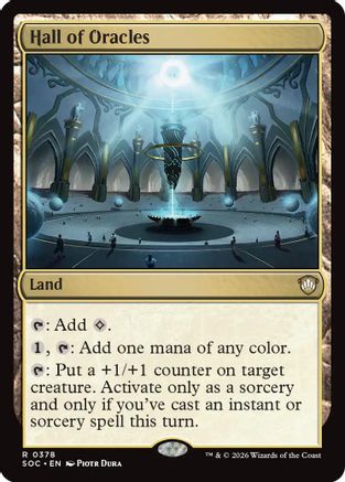 Hall of Oracles  [Commander: Secrets of Strixhaven]