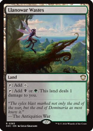 Llanowar Wastes  [Commander: Secrets of Strixhaven]