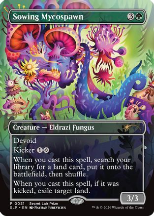 Sowing Mycospawn  [Secret Lair Showdown] Foil