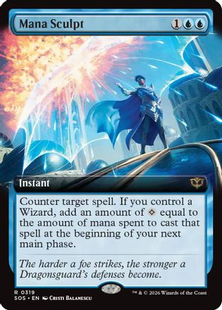 Mana Sculpt (Extended Art)  [Secrets of Strixhaven]