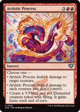 Artistic Process  [Secrets of Strixhaven]