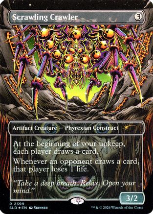 Scrawling Crawler  [Secret Lair Drop Series] Foil
