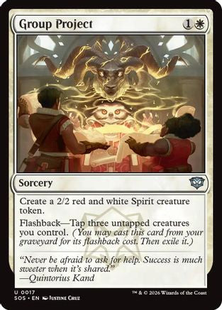 Group Project  [Secrets of Strixhaven] Foil