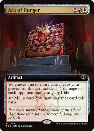 Ark of Hunger (Extended Art)  [Secrets of Strixhaven] Foil