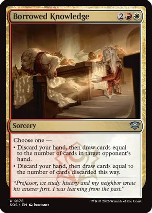 Borrowed Knowledge  [Secrets of Strixhaven]