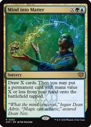 Mind into Matter  [Secrets of Strixhaven]