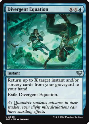 Divergent Equation  [Secrets of Strixhaven] Foil