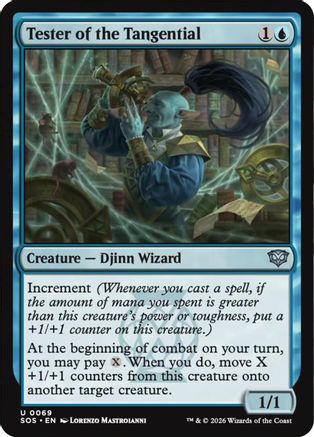 Tester of the Tangential  [Secrets of Strixhaven] Foil