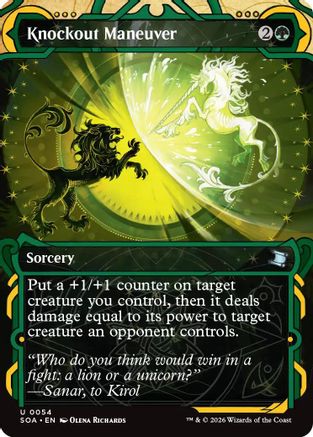 Knockout Maneuver  [Secrets of Strixhaven: Mystical Archive]