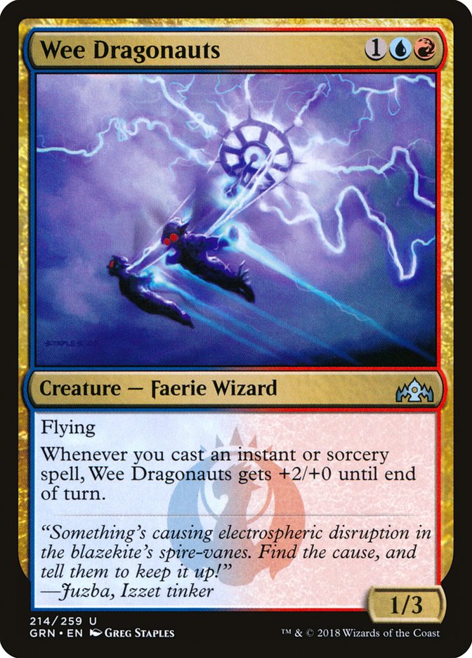 Wee Dragonauts [Guilds of Ravnica] Foil